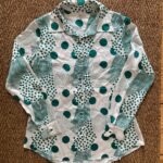 polkadot blouse
