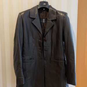 Home brown leather jacket