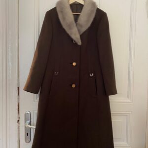 Home long wool coat
