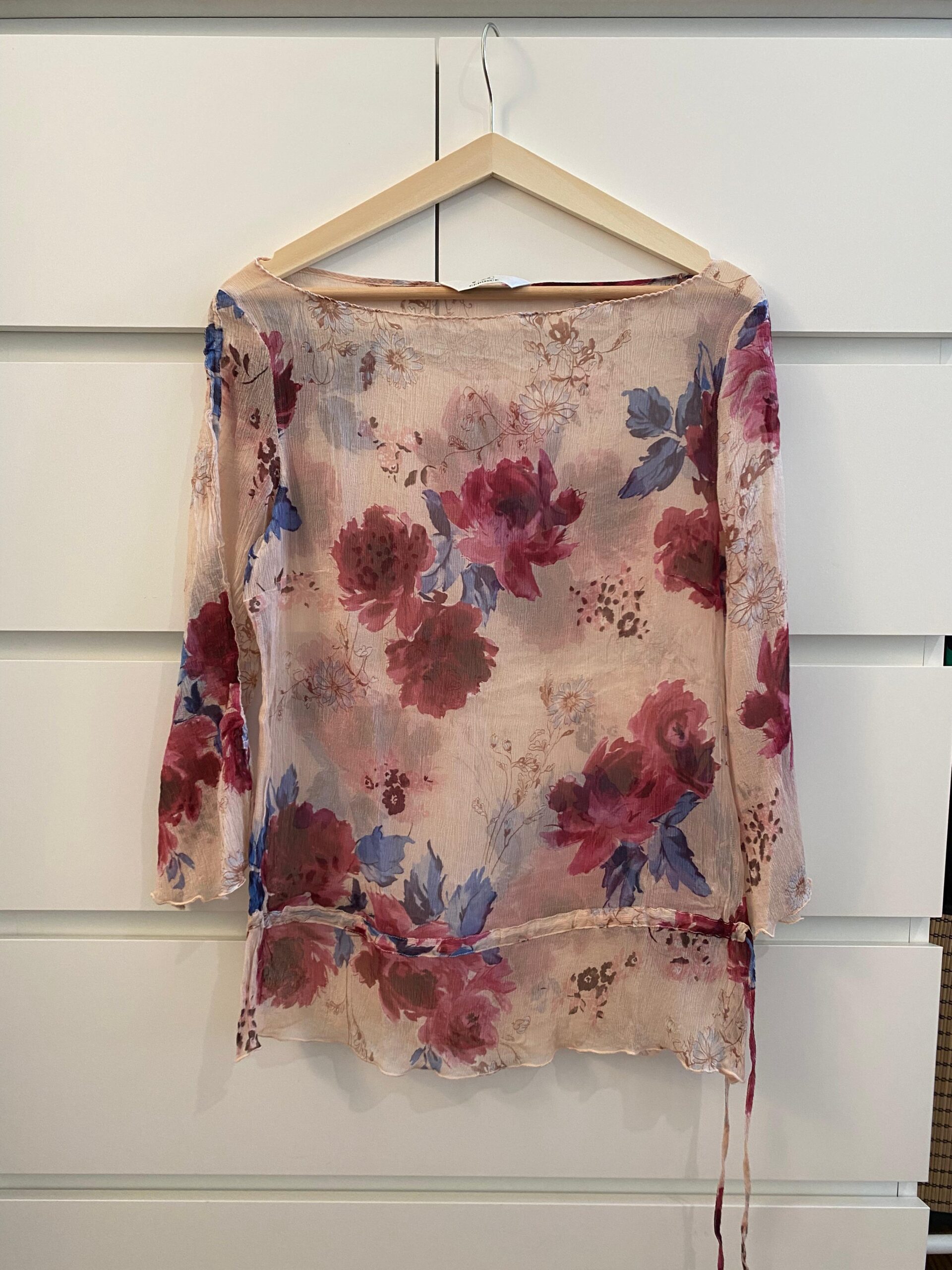 sheer floral blouse sheer floral blouse