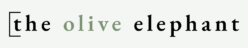 the olive elephant site logo